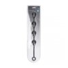 Waterdrop Silicone Anal Balls - L - 40mm - Black